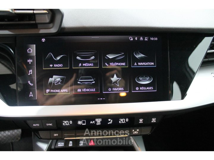 Audi A3 Berline 15 35 TFSI - 150 - BV S-Tronic 7 8Y BERLINE - 12