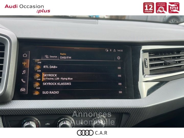Audi A1 ALLSTREET Allstreet 30 TFSI 110 ch S tronic 7 Design - 15