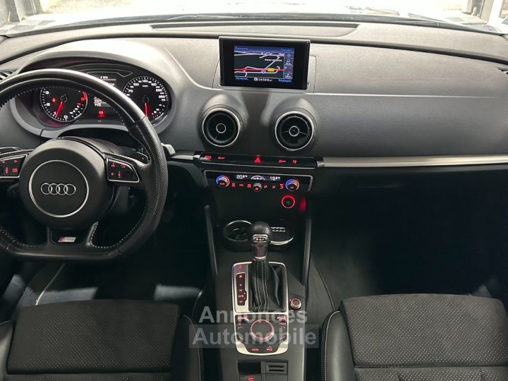 Audi A3 S Line 180 ch 18L TFSI S Tronic 7 1&egrave;re Mains ~ Radar AR ~ Jantes ROTOR ~ Feux Xenon - 7