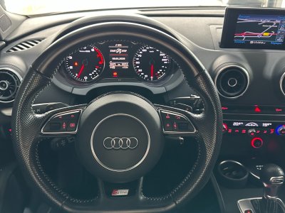 Audi A3 S Line 180 ch 18L TFSI S Tronic 7 1&egrave;re Mains ~ Radar AR ~ Jantes ROTOR ~ Feux Xenon   - 10
