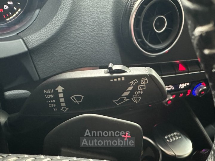 Audi A3 S Line 180 ch 18L TFSI S Tronic 7 1&egrave;re Mains ~ Radar AR ~ Jantes ROTOR ~ Feux Xenon - 17