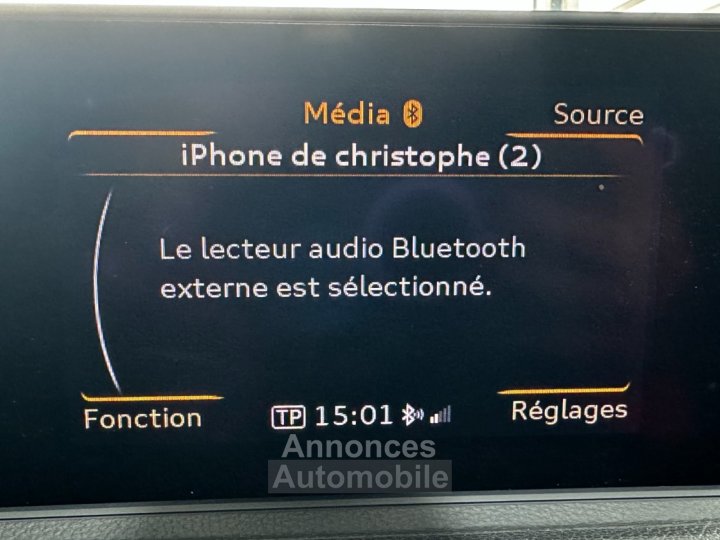 Audi A3 S Line 180 ch 18L TFSI S Tronic 7 1&egrave;re Mains ~ Radar AR ~ Jantes ROTOR ~ Feux Xenon - 20