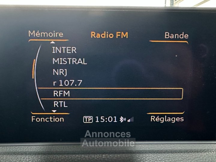 Audi A3 S Line 180 ch 18L TFSI S Tronic 7 1&egrave;re Mains ~ Radar AR ~ Jantes ROTOR ~ Feux Xenon - 21