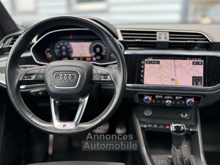 Audi Q3 14 45 tfsie 245ch s line s-tronic 6 attelage - 15