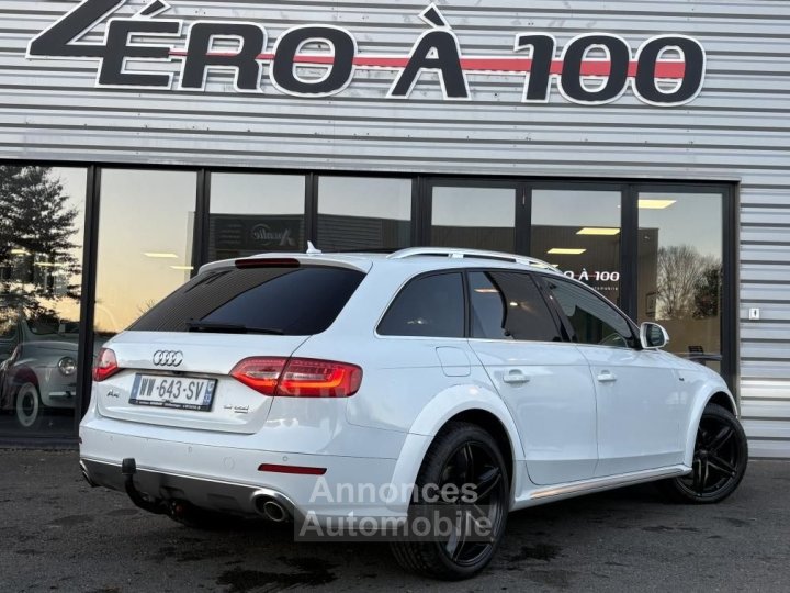 Audi A4 Allroad QUATTRO 3L TDI 245ch suivi ( ATTELAGE, R&Eacute;GULATEUR ADAPTATIF, TOIT OUVRANT) - 14
