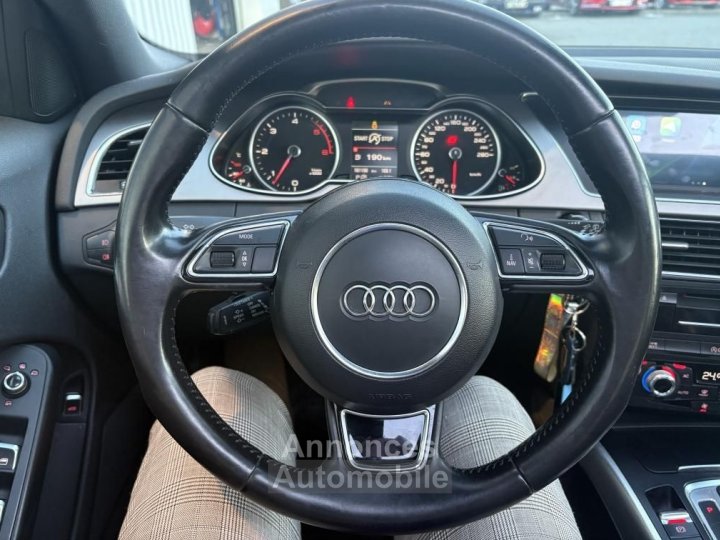 Audi A4 Allroad QUATTRO 3L TDI 245ch suivi ( ATTELAGE, R&Eacute;GULATEUR ADAPTATIF, TOIT OUVRANT) - 19
