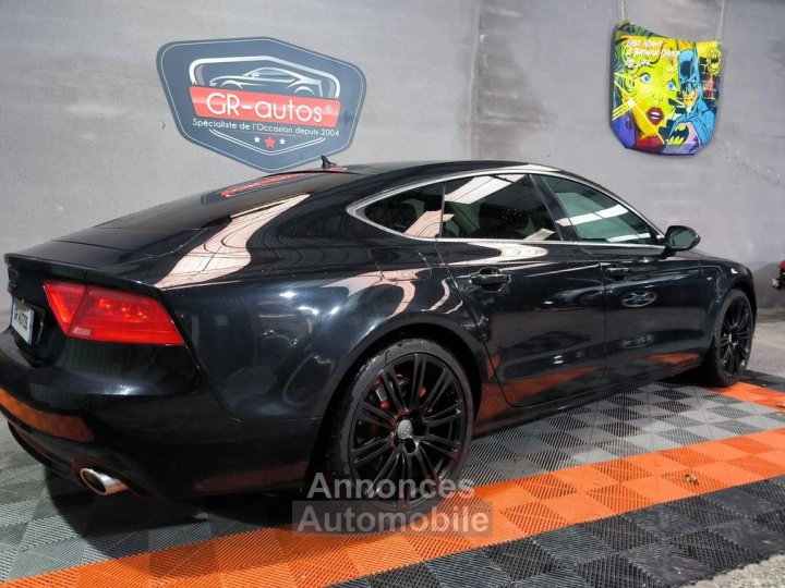 Audi A7 Sportback 30 Tdi 245cv S-Line Toit ouvrant si&egrave;ges chauffants jantes 20 BOSE R&eacute;vis&eacute;e et Garantie 6 mois - 2