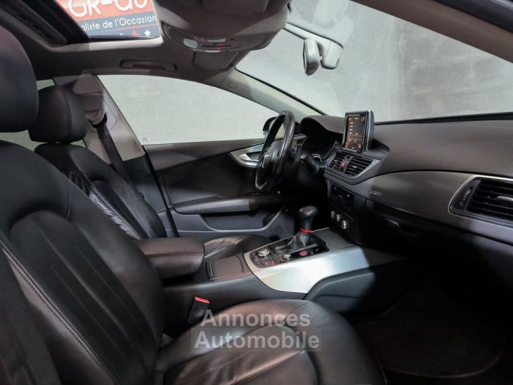 Audi A7 Sportback 30 Tdi 245cv S-Line Toit ouvrant si&egrave;ges chauffants jantes 20 BOSE R&eacute;vis&eacute;e et Garantie 6 mois - 3