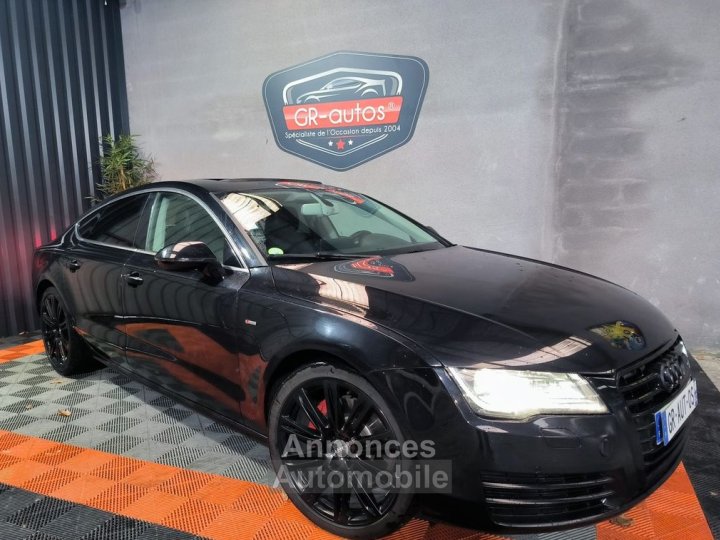 Audi A7 Sportback 30 Tdi 245cv S-Line Toit ouvrant si&egrave;ges chauffants jantes 20 BOSE R&eacute;vis&eacute;e et Garantie 6 mois - 7