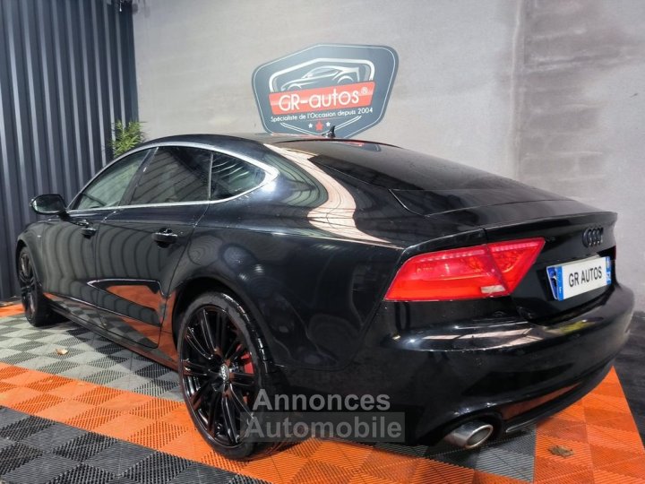 Audi A7 Sportback 30 Tdi 245cv S-Line Toit ouvrant si&egrave;ges chauffants jantes 20 BOSE R&eacute;vis&eacute;e et Garantie 6 mois - 8