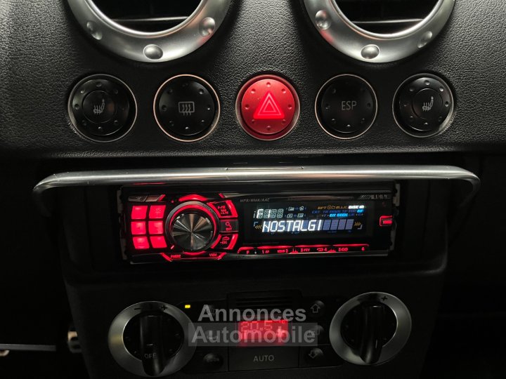 Audi TT ROADSTER 18 TURBO 20 VT 180 / ENTRETIEN COMPLET / DSITRIB OK / BON ETAT GENERAL / JANTES BBS 18 POUCES / - 18