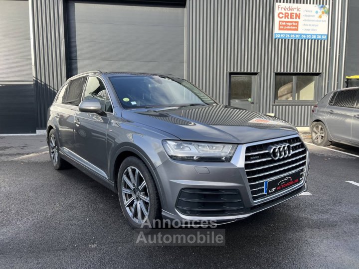 Audi Q7 II 30 V6 TDI 272ch clean diesel S line quattro Tiptronic 7 places - 2