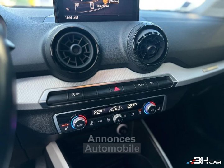Audi Q2 DESIGN - 10 TFSI 115cv S-TRONIC/ SIEGES CUIRS CHAUFFANTS - 17