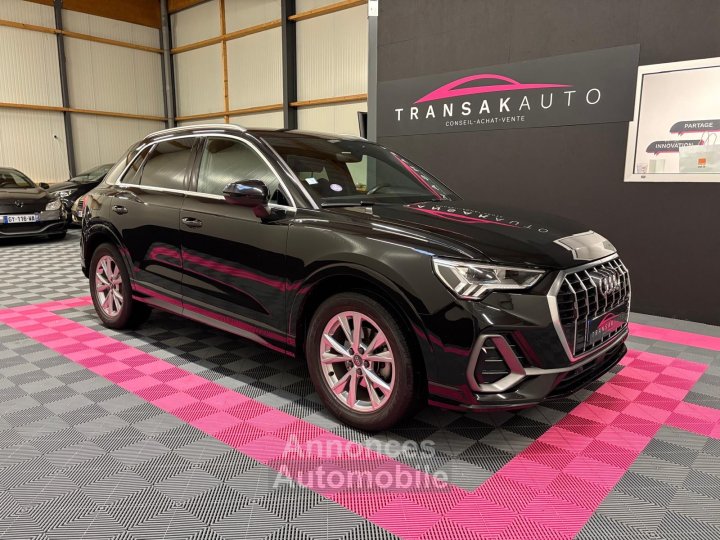 Audi Q3 35 TFSI 150 ch S tronic 7 S line /CAM&Eacute;RA DE RECUL/ SI&Egrave;GES CHAUFFANTS / SUIVI - 9