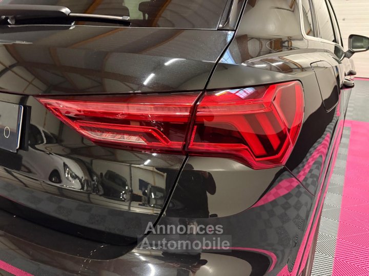Audi Q3 35 TFSI 150 ch S tronic 7 S line /CAM&Eacute;RA DE RECUL/ SI&Egrave;GES CHAUFFANTS / SUIVI - 19