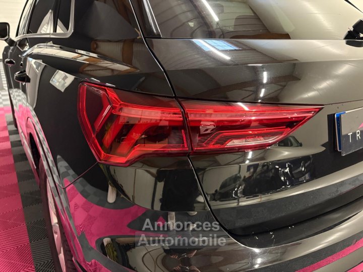 Audi Q3 35 TFSI 150 ch S tronic 7 S line /CAM&Eacute;RA DE RECUL/ SI&Egrave;GES CHAUFFANTS / SUIVI - 20