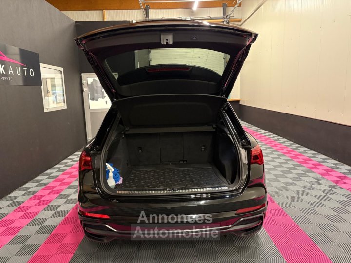 Audi Q3 35 TFSI 150 ch S tronic 7 S line /CAM&Eacute;RA DE RECUL/ SI&Egrave;GES CHAUFFANTS / SUIVI - 38