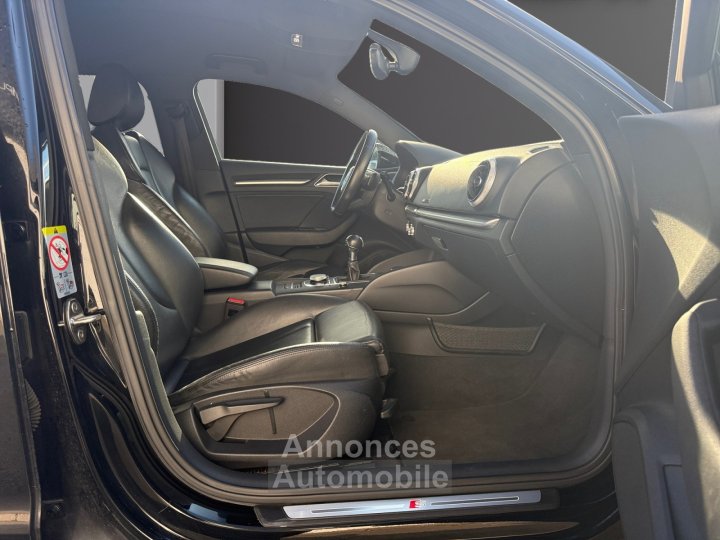 Audi A3 Sportback 15 TFSI CoD 150 S tronic 7 S Line Garantie 12 mois - 10