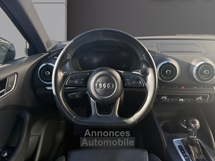 Audi A3 Sportback 15 TFSI CoD 150 S tronic 7 S Line Garantie 12 mois - 13