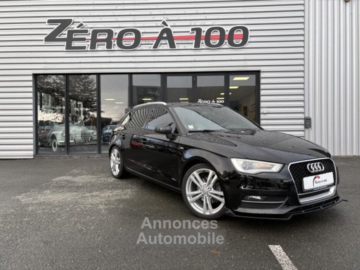 Audi A3 2L TDI 150 S line ( Eclairage d'ambiance, si&egrave;ge sline, bi x&eacute;non) - 1