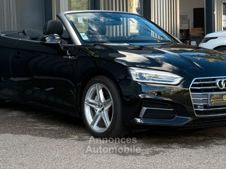 Audi A5 Cabriolet 20 TDI 190ch S line quattro tronic 7 Apple Carplay Si&egrave;ges chauffants Chauffage de nuque Virtual Cockpit - 1