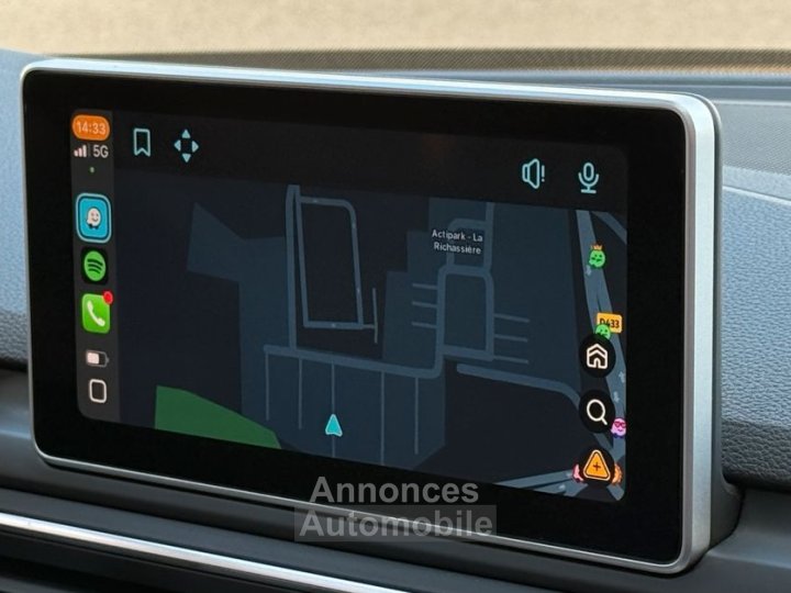 Audi A5 Cabriolet 20 TDI 190ch S line quattro tronic 7 Apple Carplay Si&egrave;ges chauffants Chauffage de nuque Virtual Cockpit - 8