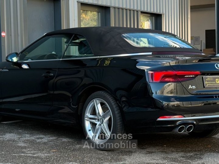 Audi A5 Cabriolet 20 TDI 190ch S line quattro tronic 7 Apple Carplay Si&egrave;ges chauffants Chauffage de nuque Virtual Cockpit - 12