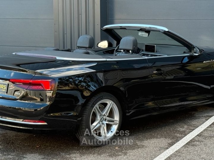Audi A5 Cabriolet 20 TDI 190ch S line quattro tronic 7 Apple Carplay Si&egrave;ges chauffants Chauffage de nuque Virtual Cockpit - 15