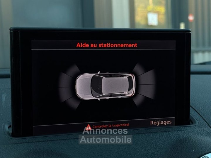 Audi S3 Sportback 20 TFSI 300ch Quattro Stronic 6 Audio Bang&Olufsen Sièges RS avant chauffants Radar 360° - 10