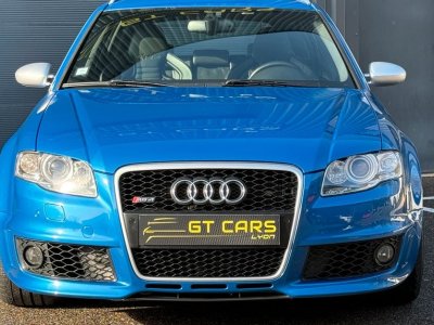 Audi RS4 Avant 42 V8 420ch quattro BVM6 PACK F1 Syst&egrave;me Audio BOSE Bleu Sprint Radar AV et AR Si&egrave;ges chauffants   - 2