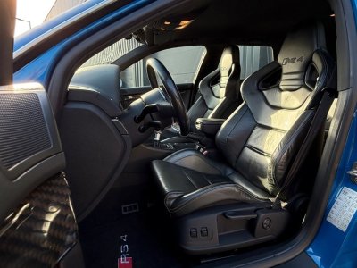 Audi RS4 Avant 42 V8 420ch quattro BVM6 PACK F1 Syst&egrave;me Audio BOSE Bleu Sprint Radar AV et AR Si&egrave;ges chauffants   - 3