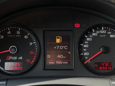 Audi RS4 Avant 42 V8 420ch quattro BVM6 PACK F1 Syst&egrave;me Audio BOSE Bleu Sprint Radar AV et AR Si&egrave;ges chauffants   - 5