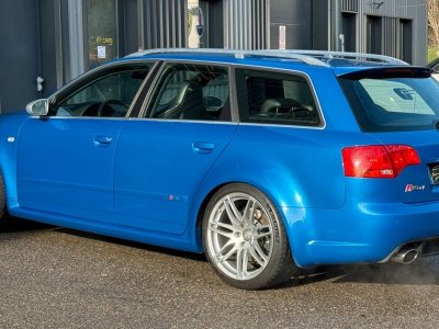 Audi RS4 Avant 42 V8 420ch quattro BVM6 PACK F1 Syst&egrave;me Audio BOSE Bleu Sprint Radar AV et AR Si&egrave;ges chauffants   - 7