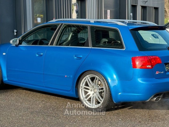 Audi RS4 Avant 42 V8 420ch quattro BVM6 PACK F1 Syst&egrave;me Audio BOSE Bleu Sprint Radar AV et AR Si&egrave;ges chauffants - 7