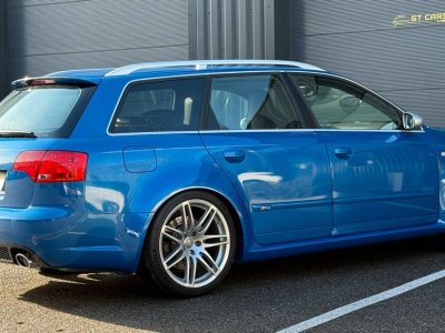 Audi RS4 Avant 42 V8 420ch quattro BVM6 PACK F1 Syst&egrave;me Audio BOSE Bleu Sprint Radar AV et AR Si&egrave;ges chauffants   - 9