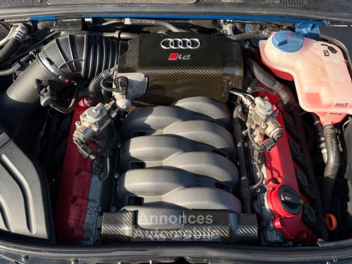 Audi RS4 Avant 42 V8 420ch quattro BVM6 PACK F1 Syst&egrave;me Audio BOSE Bleu Sprint Radar AV et AR Si&egrave;ges chauffants - 11