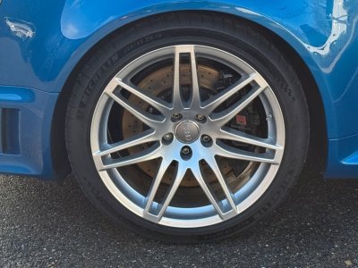 Audi RS4 Avant 42 V8 420ch quattro BVM6 PACK F1 Syst&egrave;me Audio BOSE Bleu Sprint Radar AV et AR Si&egrave;ges chauffants   - 14