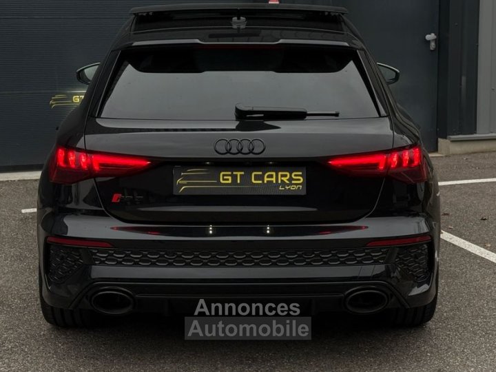 Audi RS3 Sportback 25 TFSI 400ch quattro S tronic 7 Garantie 07-2027 Financement -Système audio Bang & Olufsen Sièges chauffants Échappement sport RS Toit ou - 12