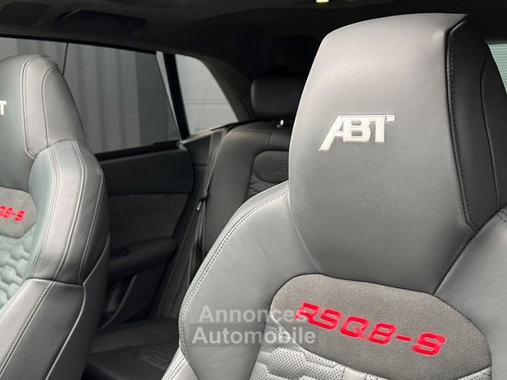 Audi RS Q8 RSQ8 ABT-S TVA Kit ABT carbone ext&eacute;rieur int&eacute;rieur 740 ch Immatriculation fran&ccedil;aise Malus pay&eacute; - - 7