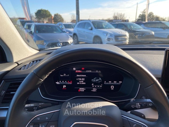 Audi Q5 Sportback 40 TDI 204 QUATTRO S-Tronic S LINE Ext GPS Cam&eacute;ra JA 19" Black Pack - 21