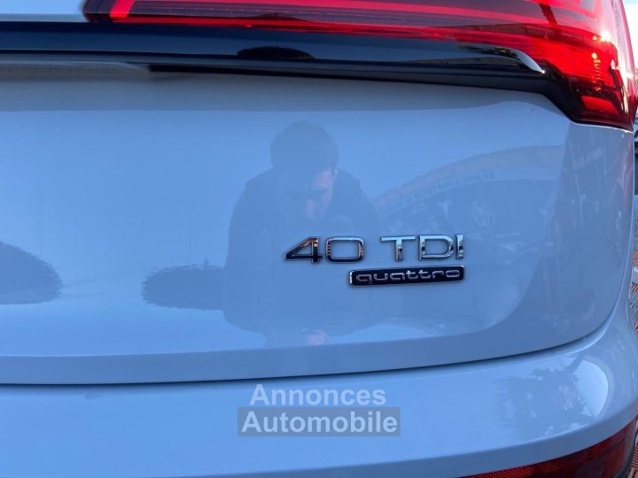 Audi Q5 Sportback 40 TDI 204 QUATTRO S-Tronic S LINE Ext GPS Cam&eacute;ra JA 19" Black Pack - 32