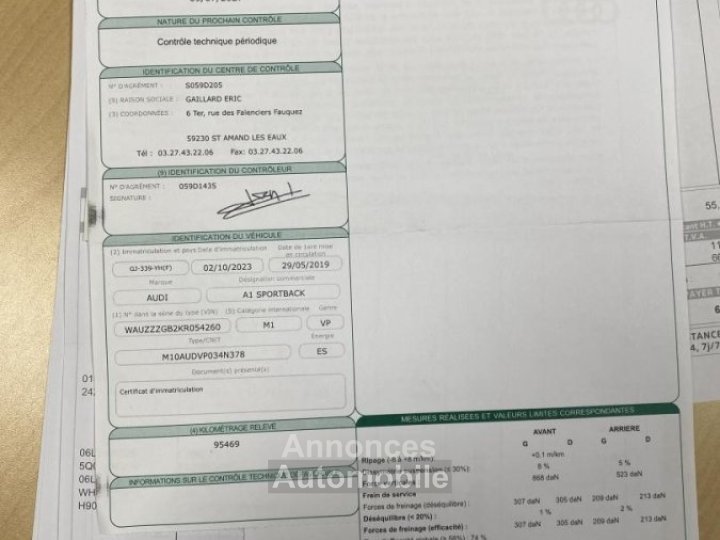 Audi A1 Sportback 40 TFSI 200CH S LINE S TRONIC 6 - 8