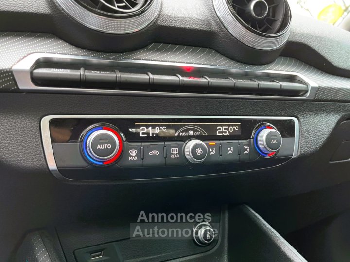 Audi Q2 (2) 30 TDI 116 6CV S-LINE *AUTO ECOLE, DOUBLE COMMANDE* - 18