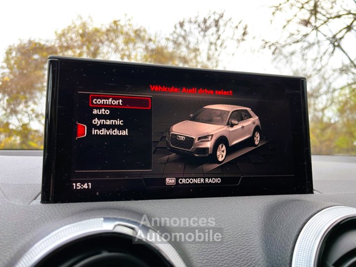 Audi Q2 (2) 30 TDI 116 6CV S-LINE *AUTO ECOLE, DOUBLE COMMANDE* - 29