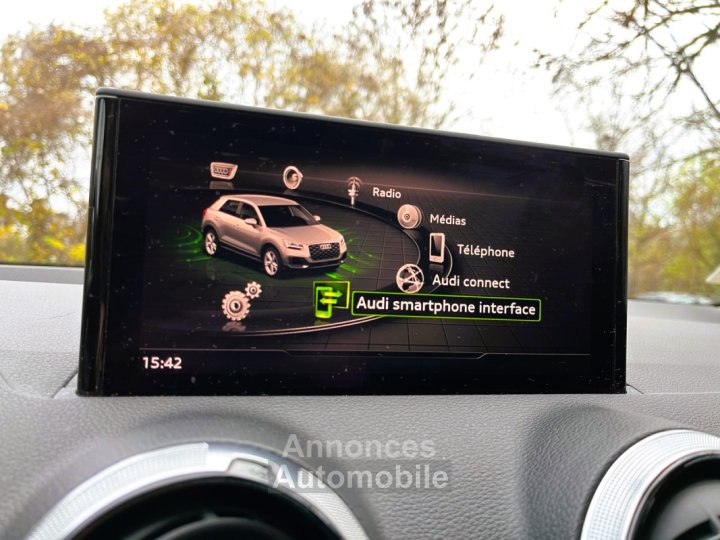 Audi Q2 (2) 30 TDI 116 6CV S-LINE *AUTO ECOLE, DOUBLE COMMANDE* - 33