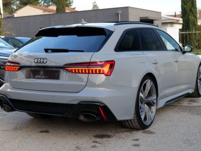 Audi RS6 c8 40 v8 600 ch gris nardo 1ere mains francaise   - 2