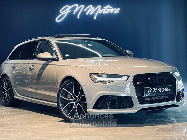 Audi RS6 III (2) AVANT C7 40 TFSI 605 PERFORMANCE QUATTRO TIPTRONIC Suivi complet Garantie 12 mois - 1