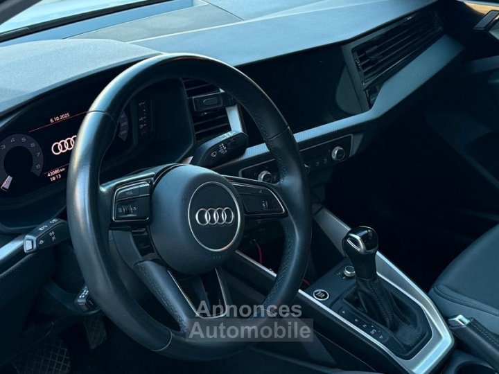 Audi A1 Sportback 30 TFSI 110ch Design Luxe S tronic 7 430 euros par mois Cam&eacute;ra AR R&eacute;gulateur-Limiteur de vitesse Acc&egrave;s et d&eacute;marrage sans cl&eacute; - 6
