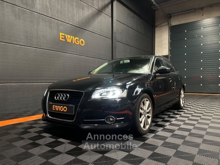 Audi A3 Sportback 12 tfsi 105ch ambiente s-tronic sieges chauffants xenon radars av-ar clim bi-zone - 1