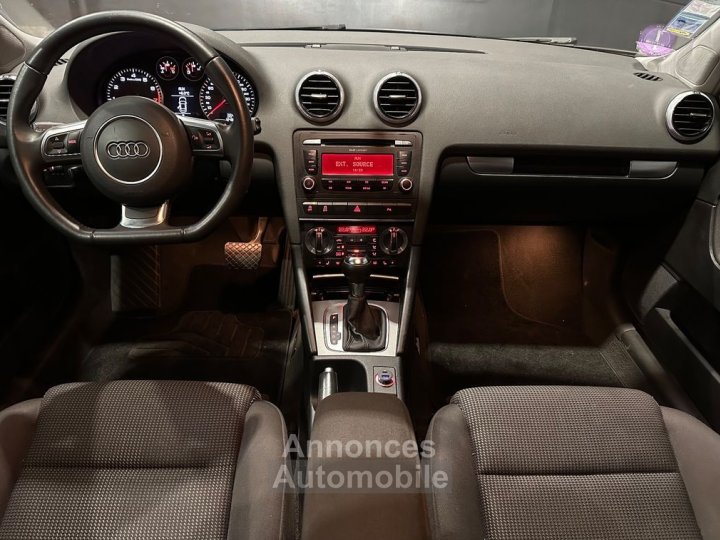 Audi A3 Sportback 12 tfsi 105ch ambiente s-tronic sieges chauffants xenon radars av-ar clim bi-zone - 3